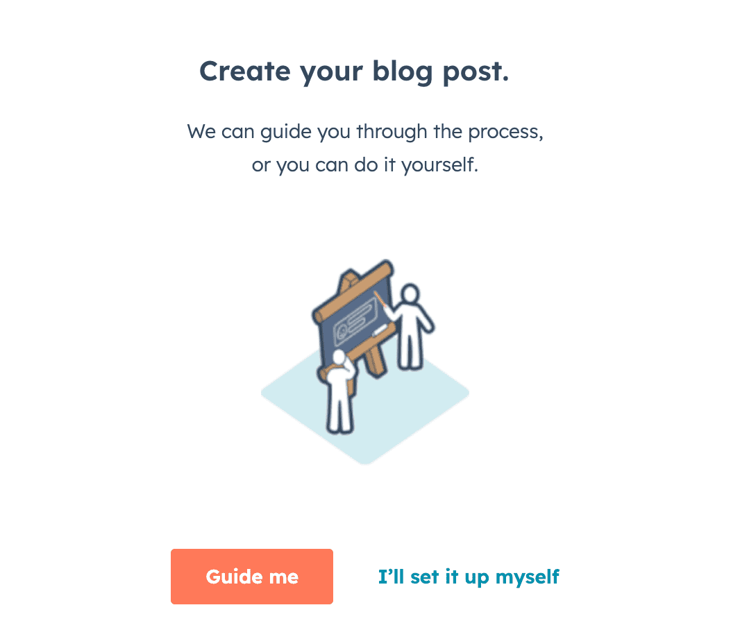 Guide wizard hubspot
